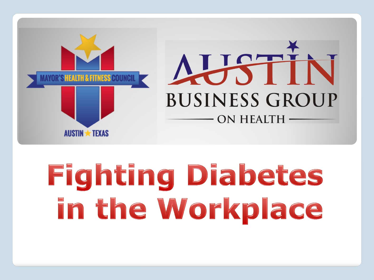 Fighting Diabetes in the Workplace